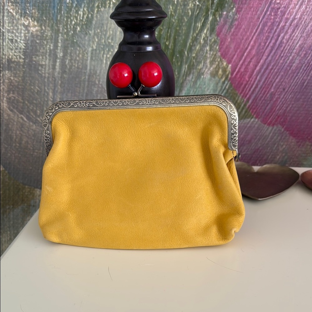 Yellow Clutch Bag
